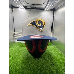 Los‎ Angeles Rams NFL New Era Snapback Hat Cap Gray Blue